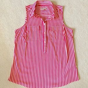 Stripe Sleeveless Top